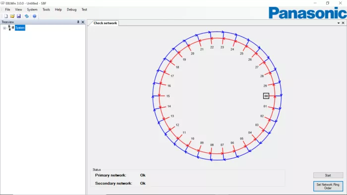 Síťová karta pro síť EBLRing 5040