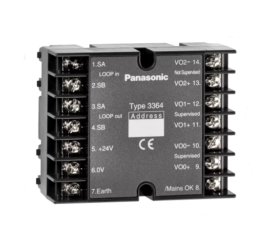 Adresný prvek s 2 napěťovými výstupy 3364