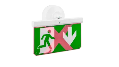 MX25 červené X & MX40 červené X – Únikové světlo