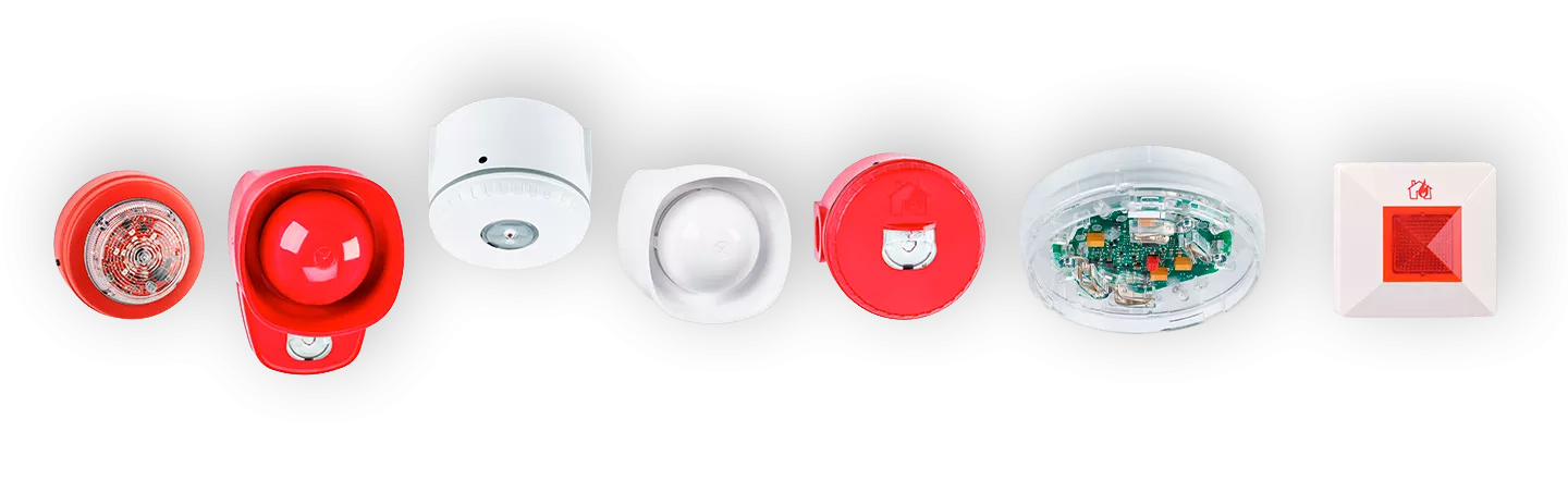 Poplachová zařízení a indikátory